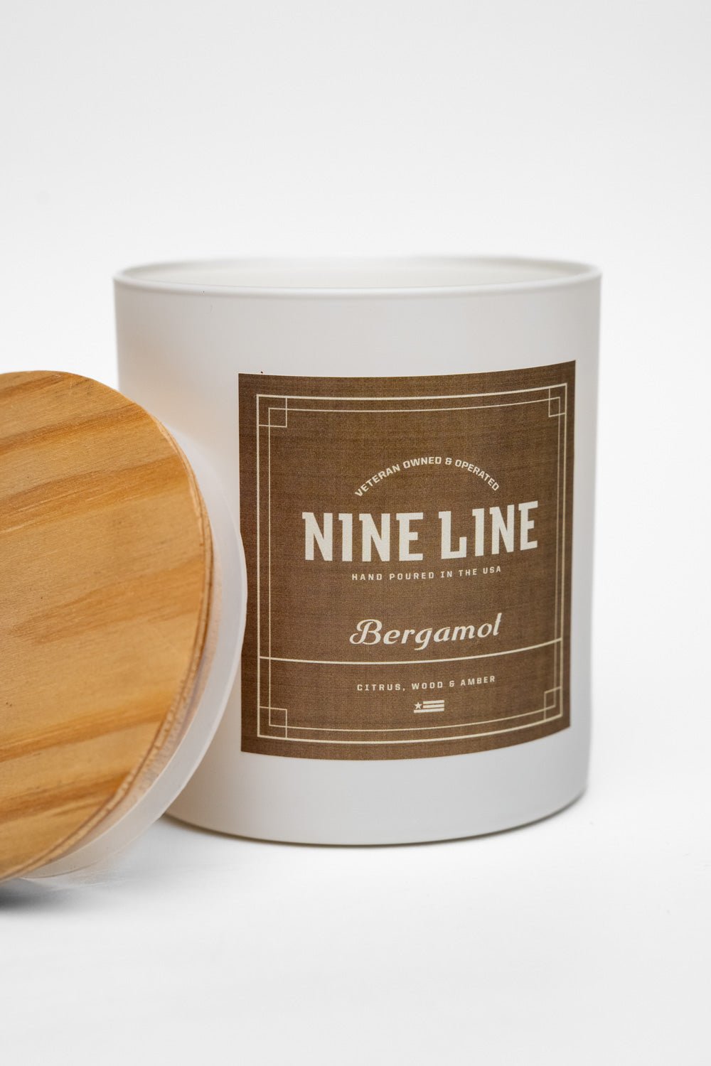 Single Wick Bergamot Scented Candle