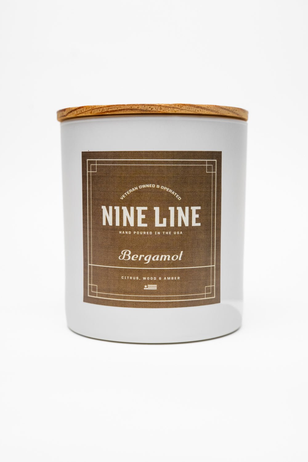 Single Wick Bergamot Scented Candle