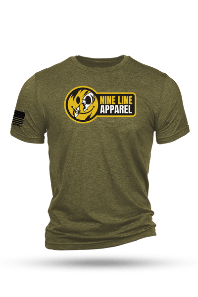 Smiley Skull - T-Shirt