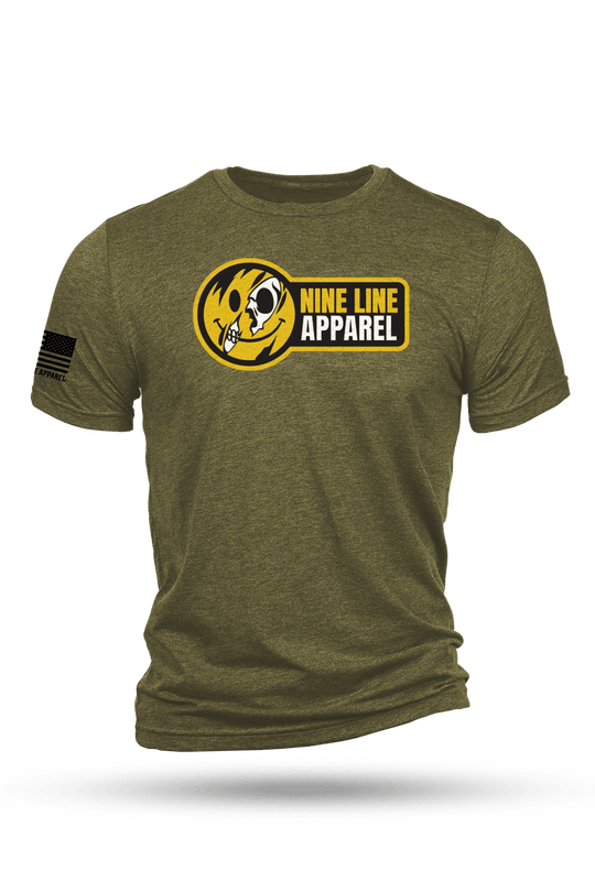 Smiley Skull - T-Shirt