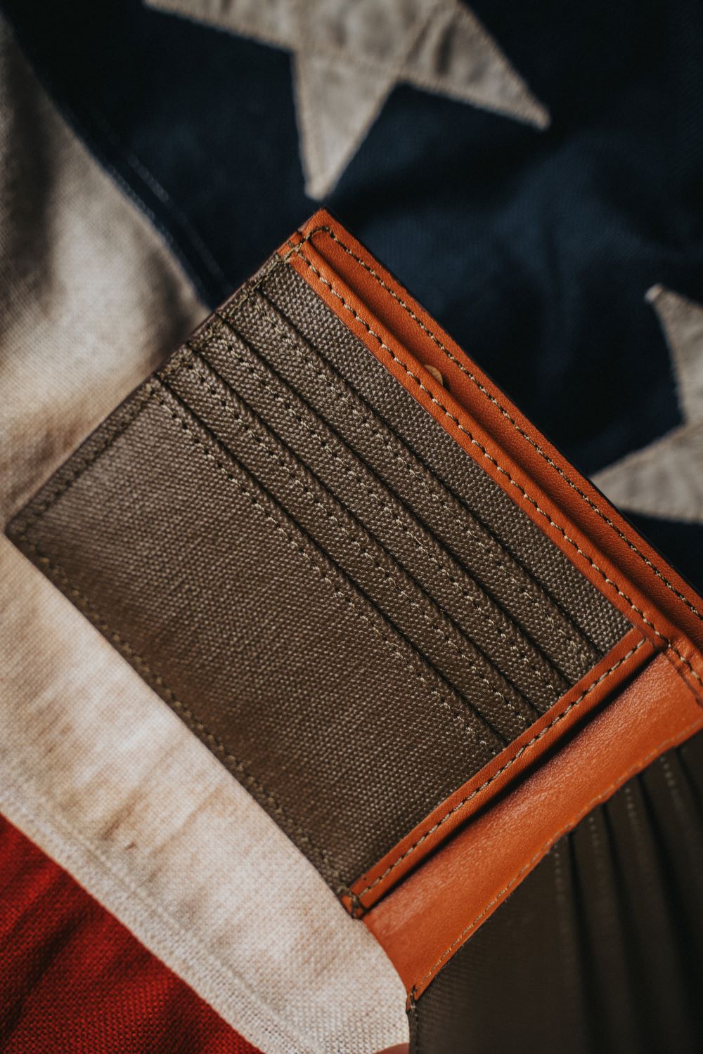 Smith & Wesson Wax Canvas Bi-Fold Wallet