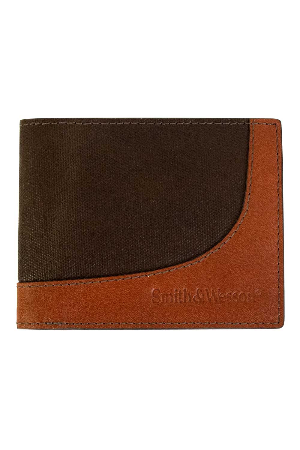 Smith & Wesson Wax Canvas Bi-Fold Wallet