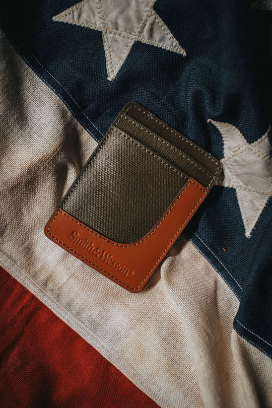 Smith & Wesson Wax Canvas Wallet