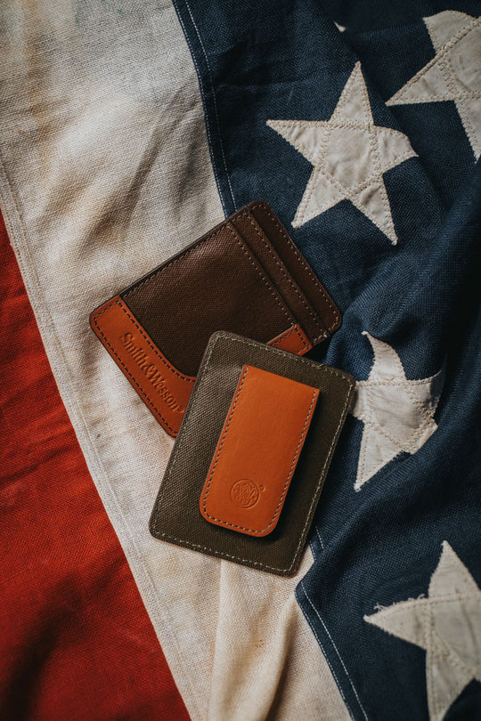 Smith & Wesson Wax Canvas Wallet