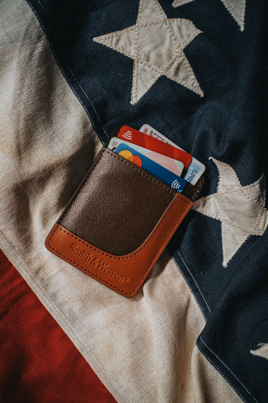 Smith & Wesson Wax Canvas Wallet