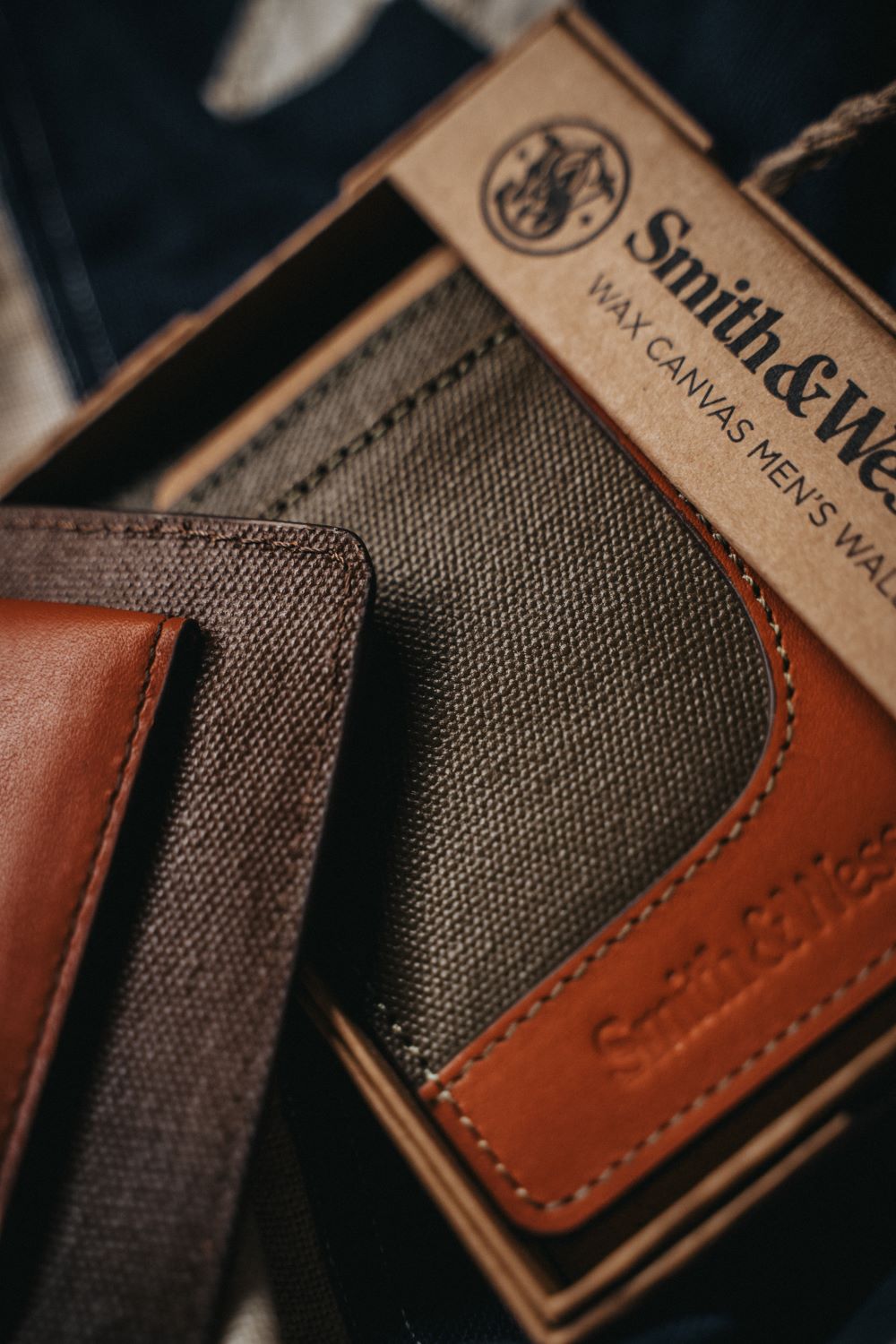 Smith & Wesson Wax Canvas Wallet