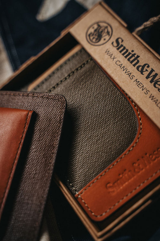 Smith & Wesson Wax Canvas Wallet