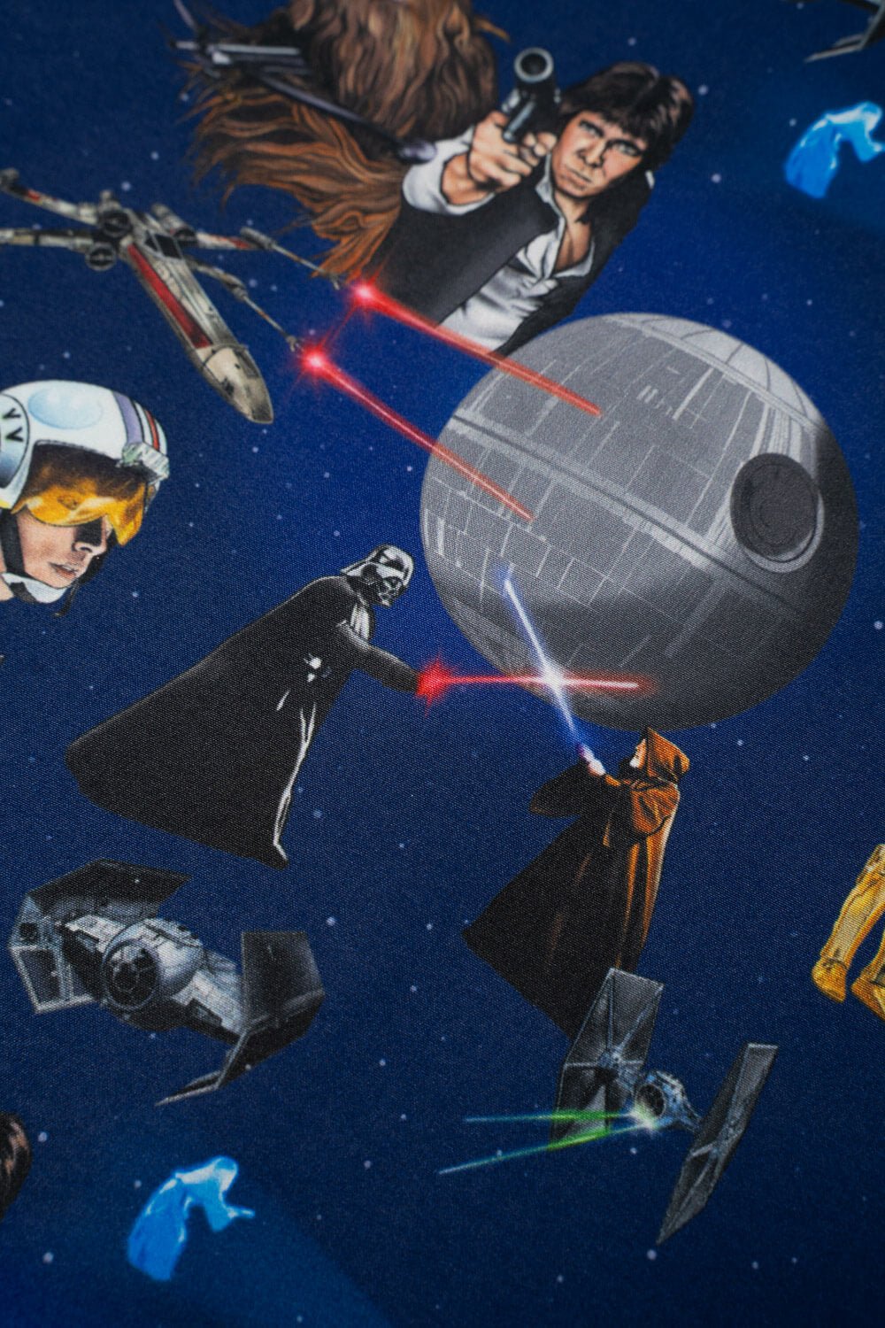 Space Icons - Short Sleeve Button Down Shirt