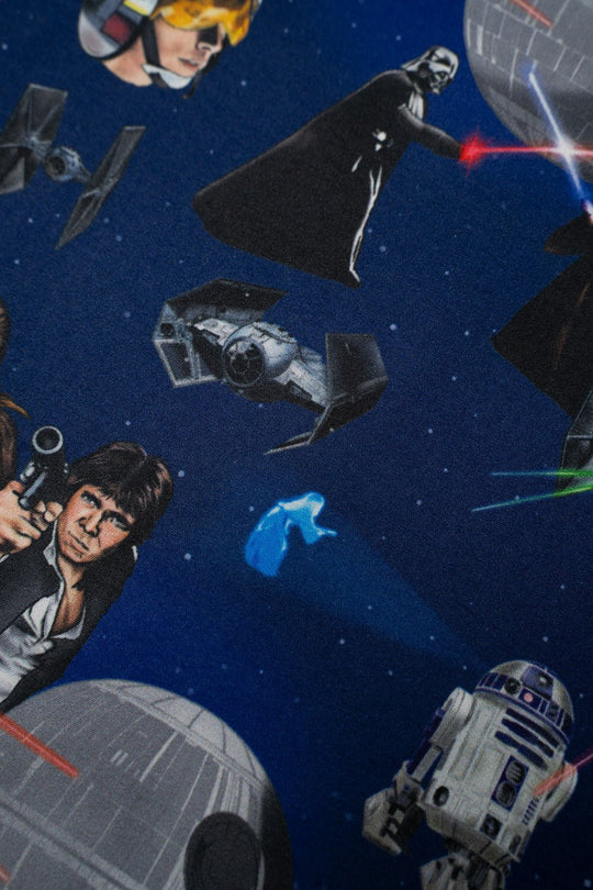 Space Icons - Short Sleeve Button Down Shirt