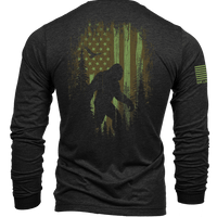 Squatch Flag - Long-Sleeve Shirt
