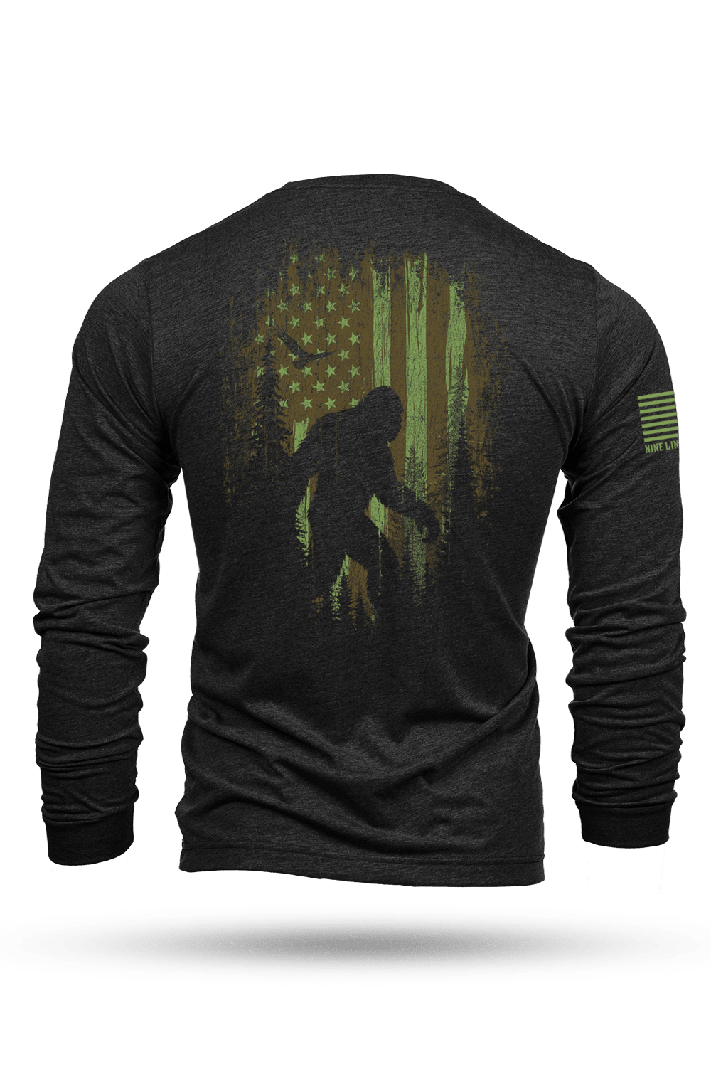 Squatch Flag - Long-Sleeve Shirt