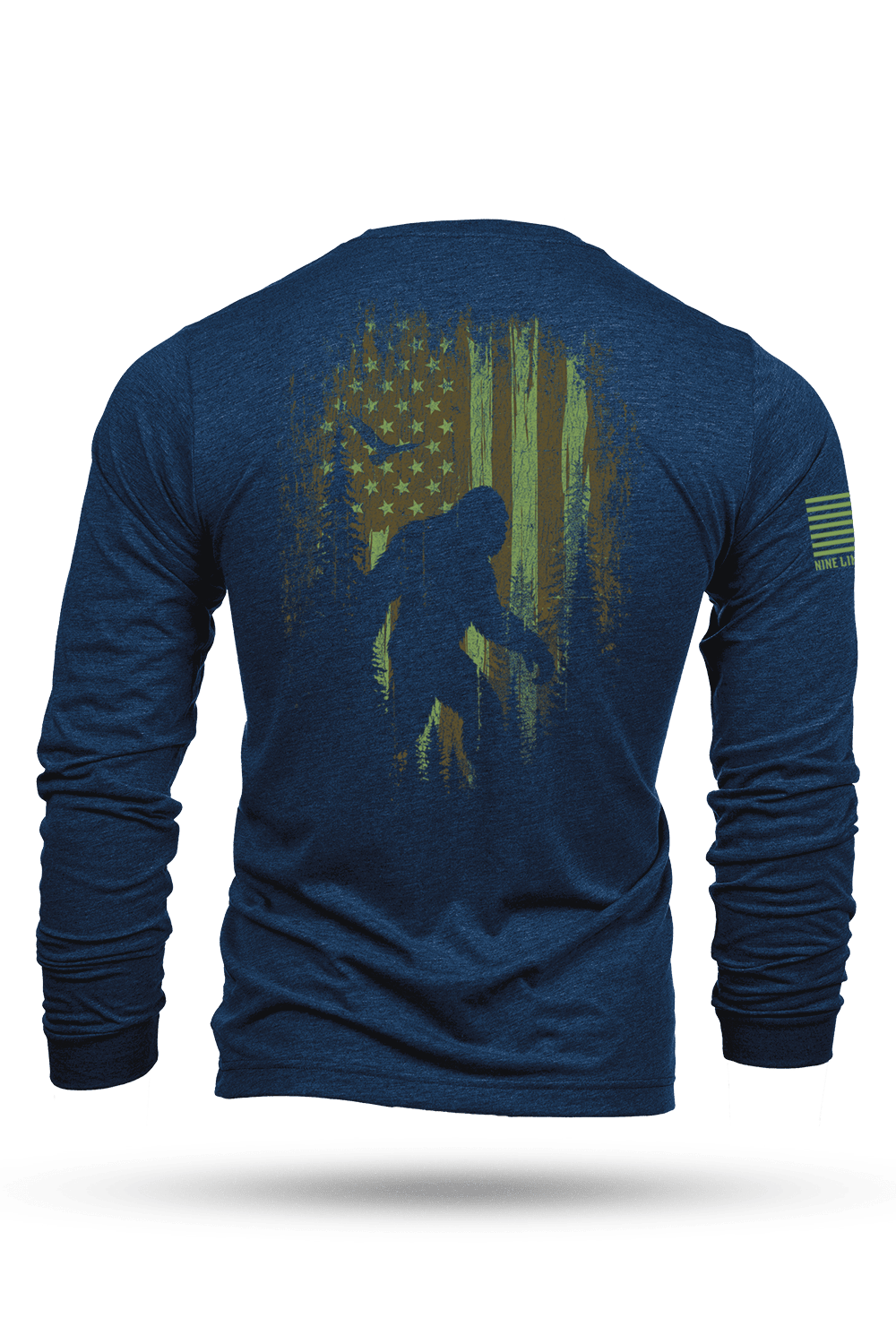 Squatch Flag - Long-Sleeve Shirt