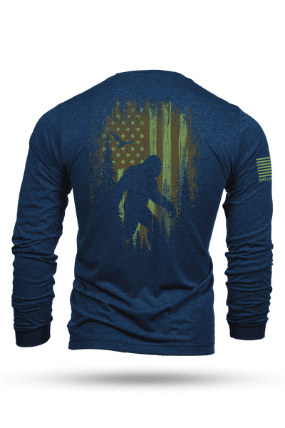 Squatch Flag - Long-Sleeve Shirt
