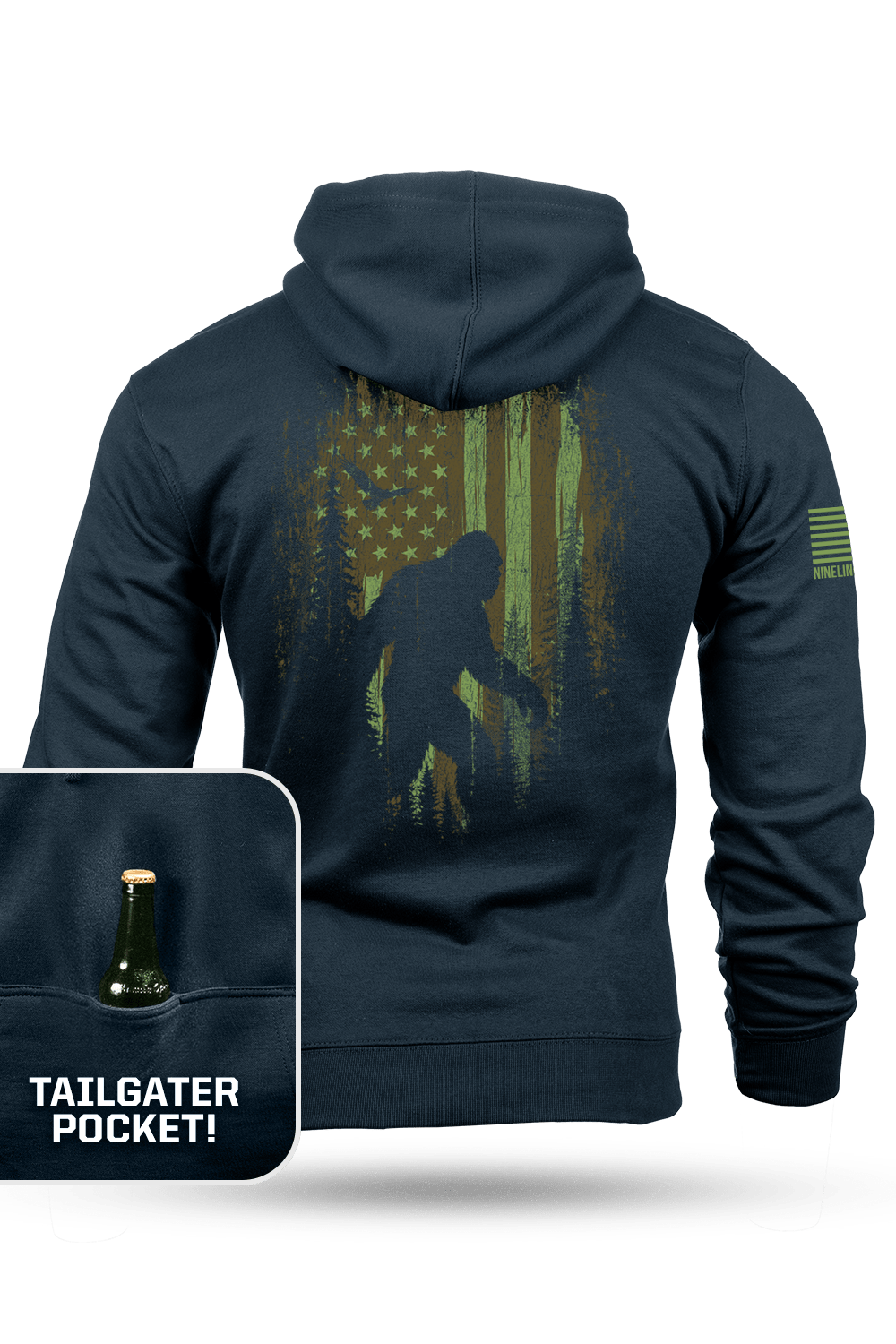 Squatch Flag - Tailgater Hoodie
