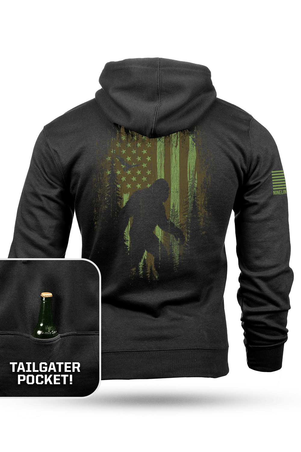 Squatch Flag - Tailgater Hoodie