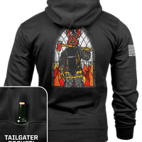 Stained Glass Firefighter - Tailgater Hoodie