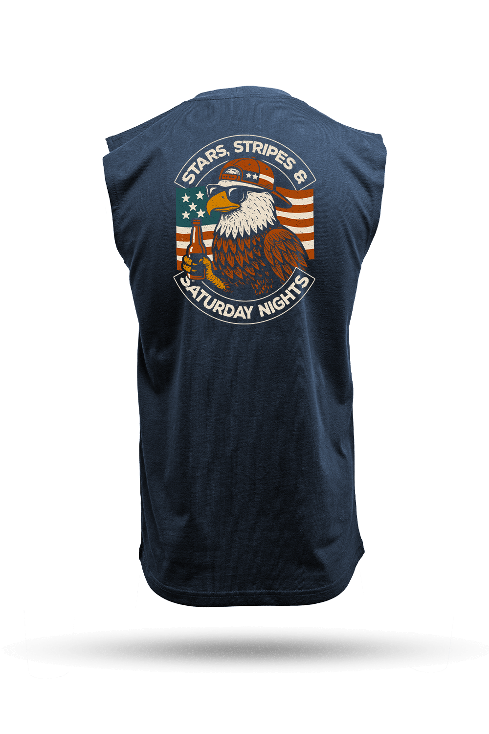 Stars, Stripes, Saturday Nights - Men's Muscle Tank Top
