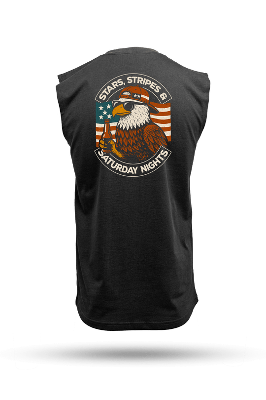 Stars, Stripes, Saturday Nights - Men's Muscle Tank Top