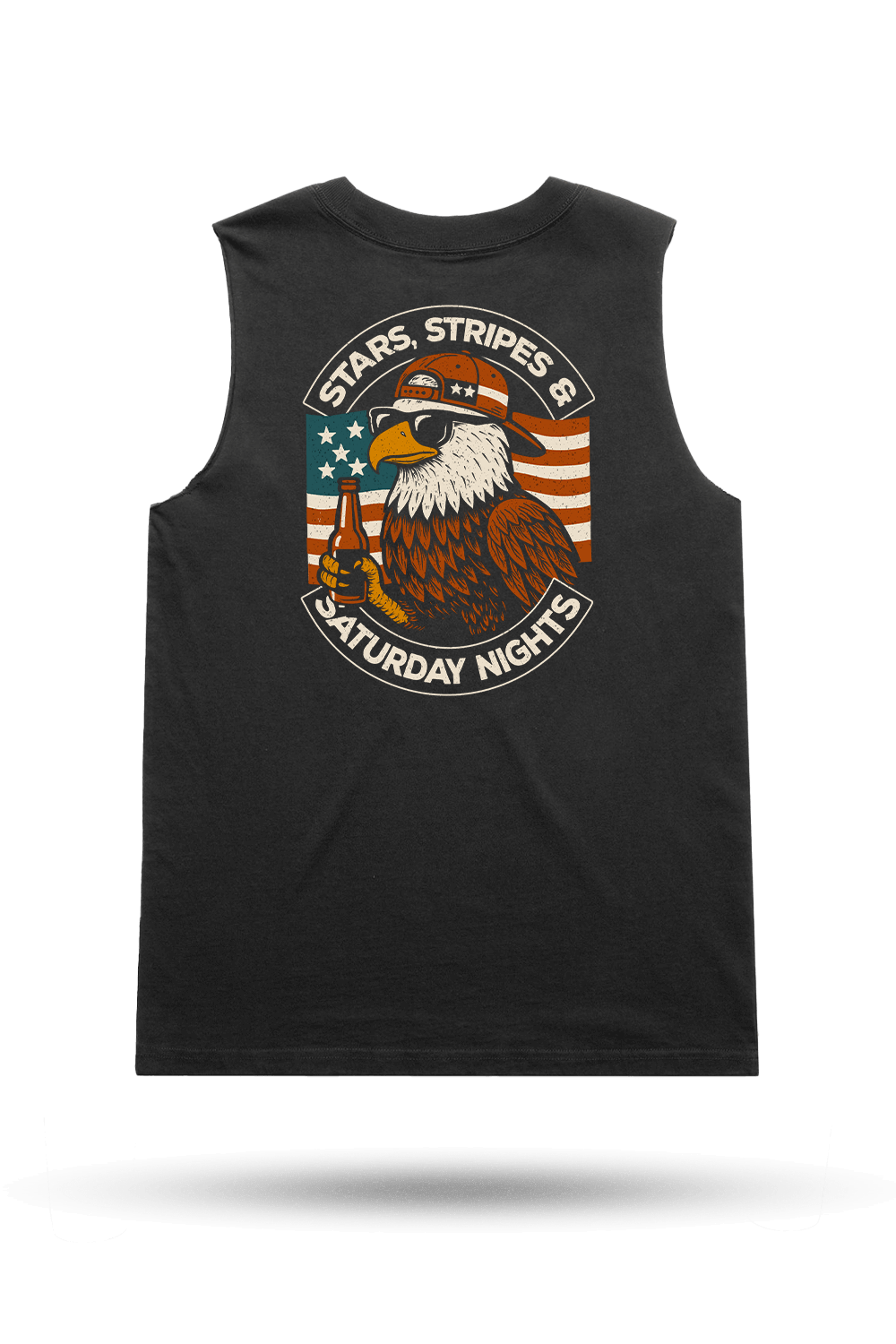 Stars, Stripes, Saturday Nights - Women's Boyfriend Tank Top