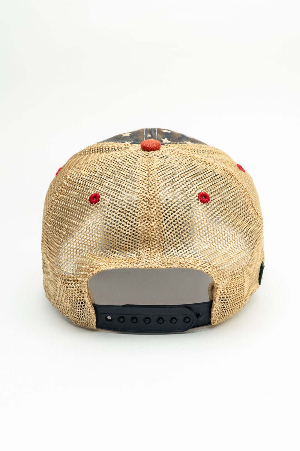 Stencil Patch Logo - Old Favorite Trucker Mesh Back Hat
