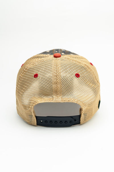Stencil Patch Logo - Old Favorite Trucker Mesh Back Hat
