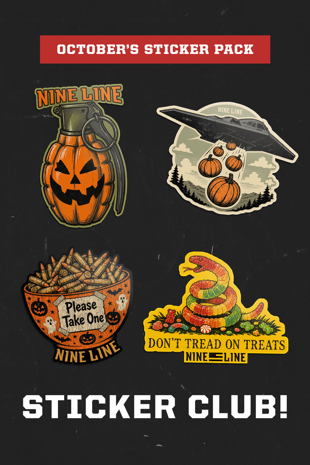Sticker Club - Monthly Sticker Pack