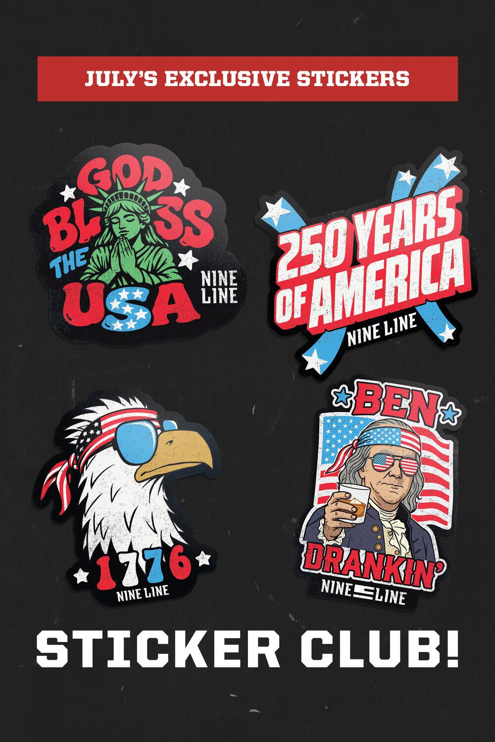 Sticker Club - Monthly Sticker Pack