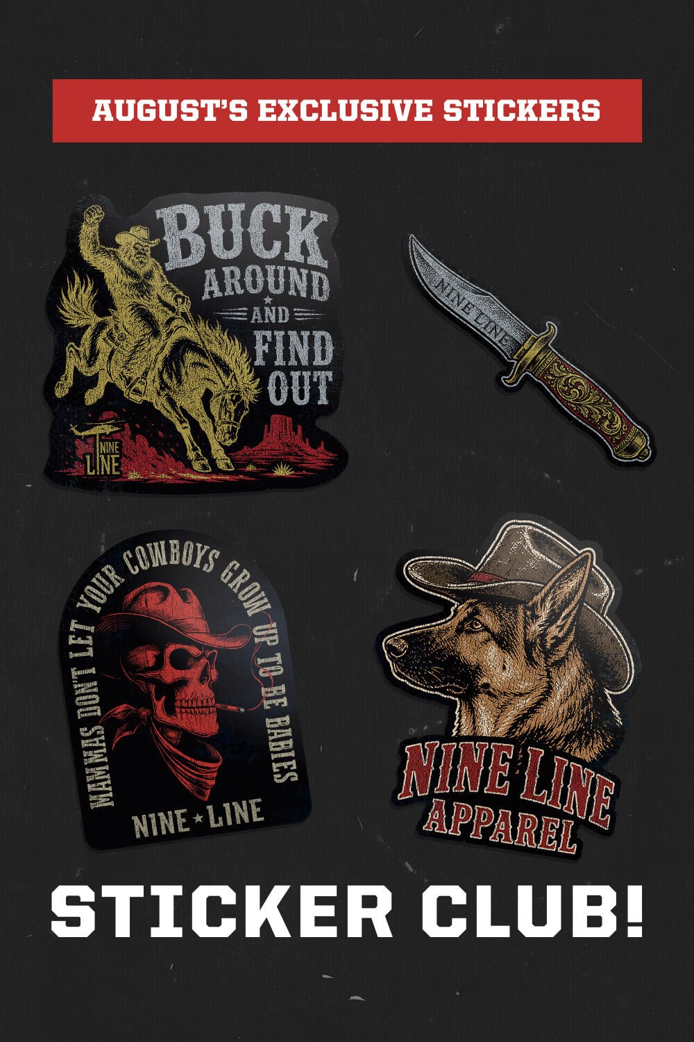 Sticker Club - Monthly Sticker Pack