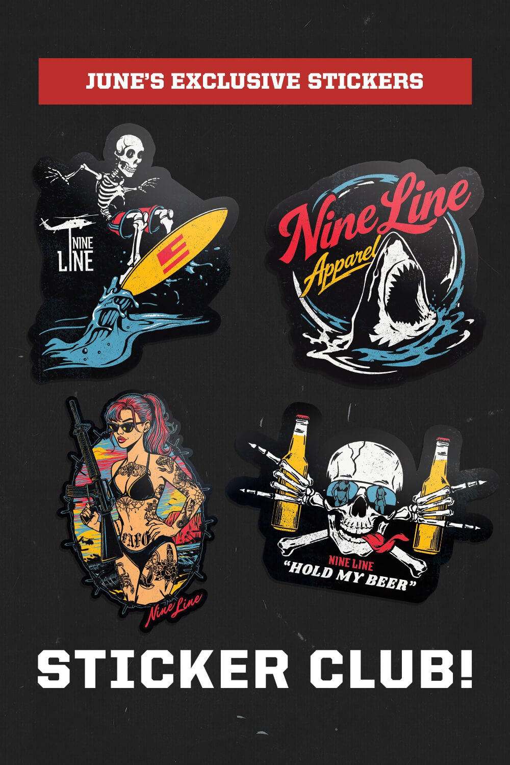 Sticker Club - Monthly Sticker Pack