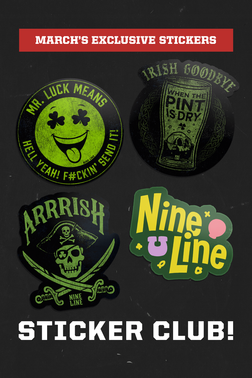 Sticker Club - Monthly Sticker Pack