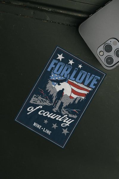 Sticker - For Love of Country