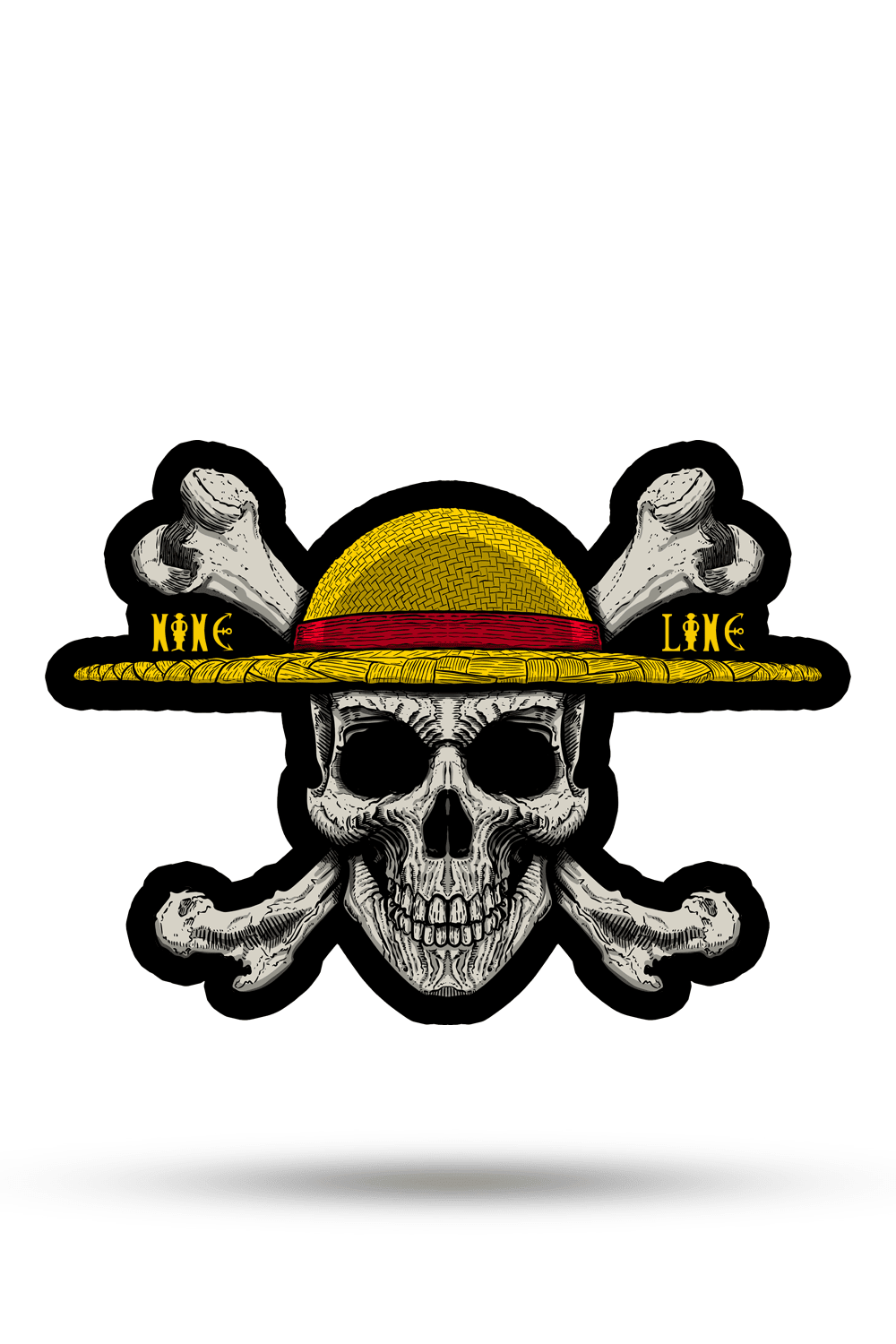 Straw Hat - Sticker