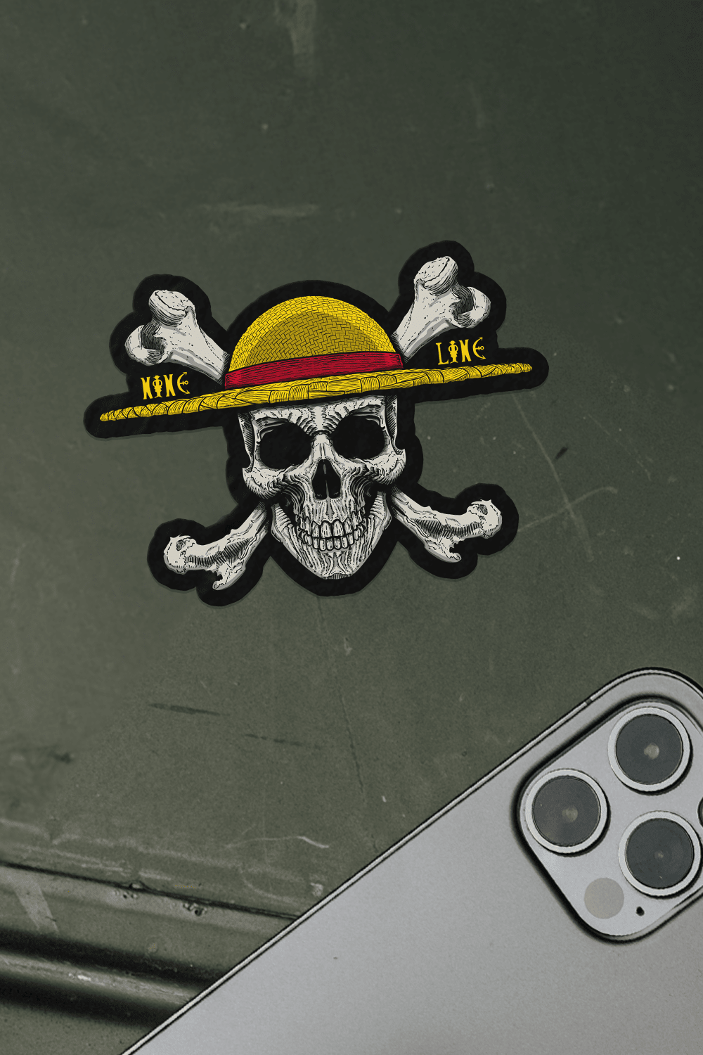 Straw Hat - Sticker