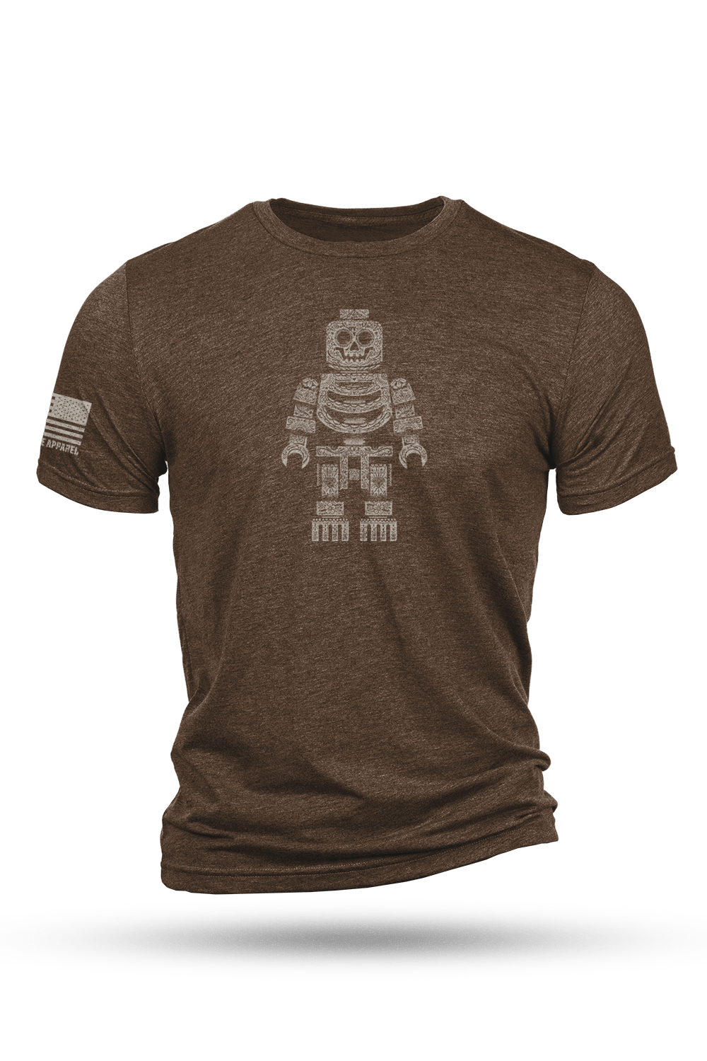 Sugar Skull Block Head - T-Shirt