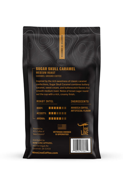 Sugar Skull Caramel Medium Roast - Ground Coffee | 12OZ