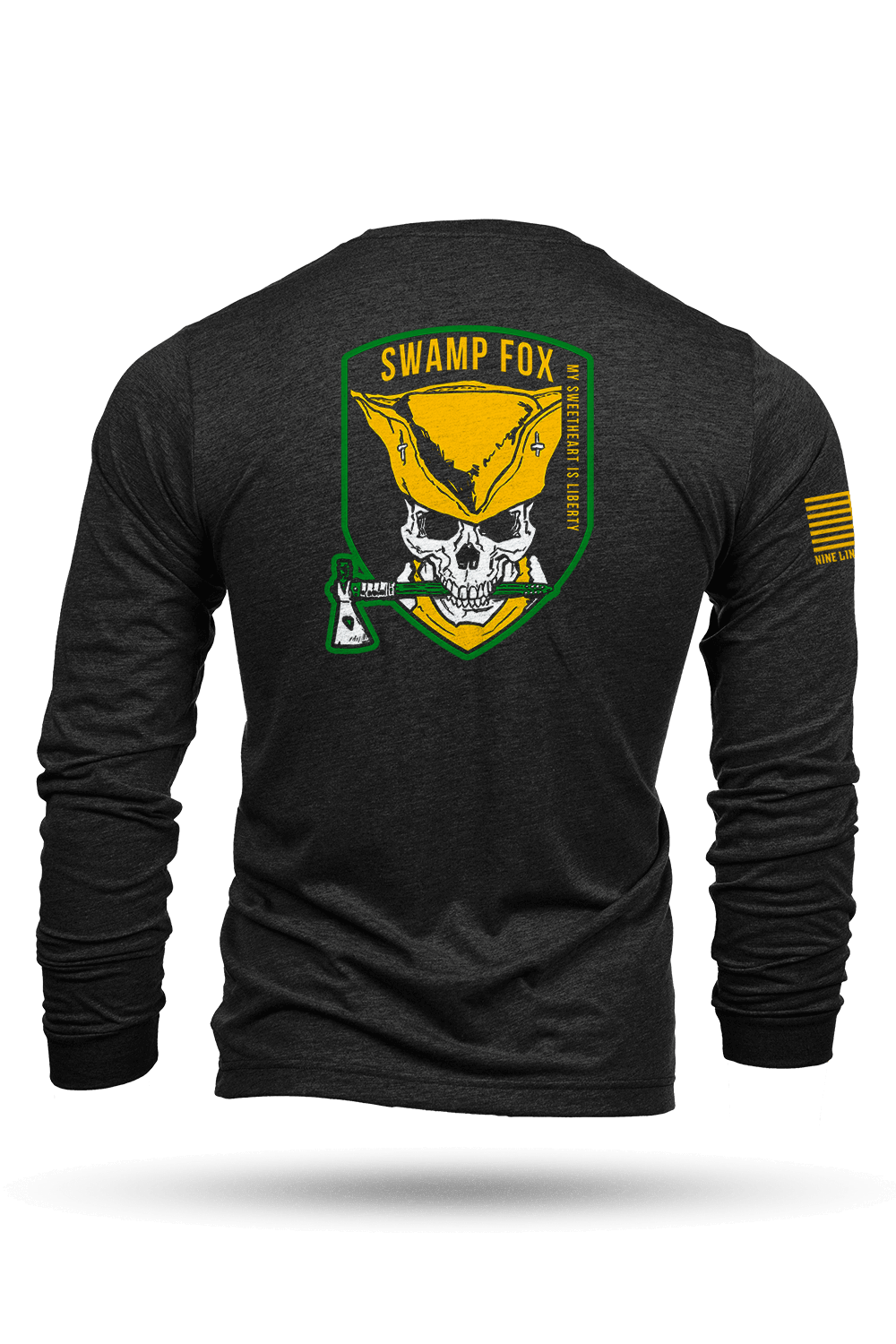 Swamp Fox Patch - Long - Sleeve Shirt