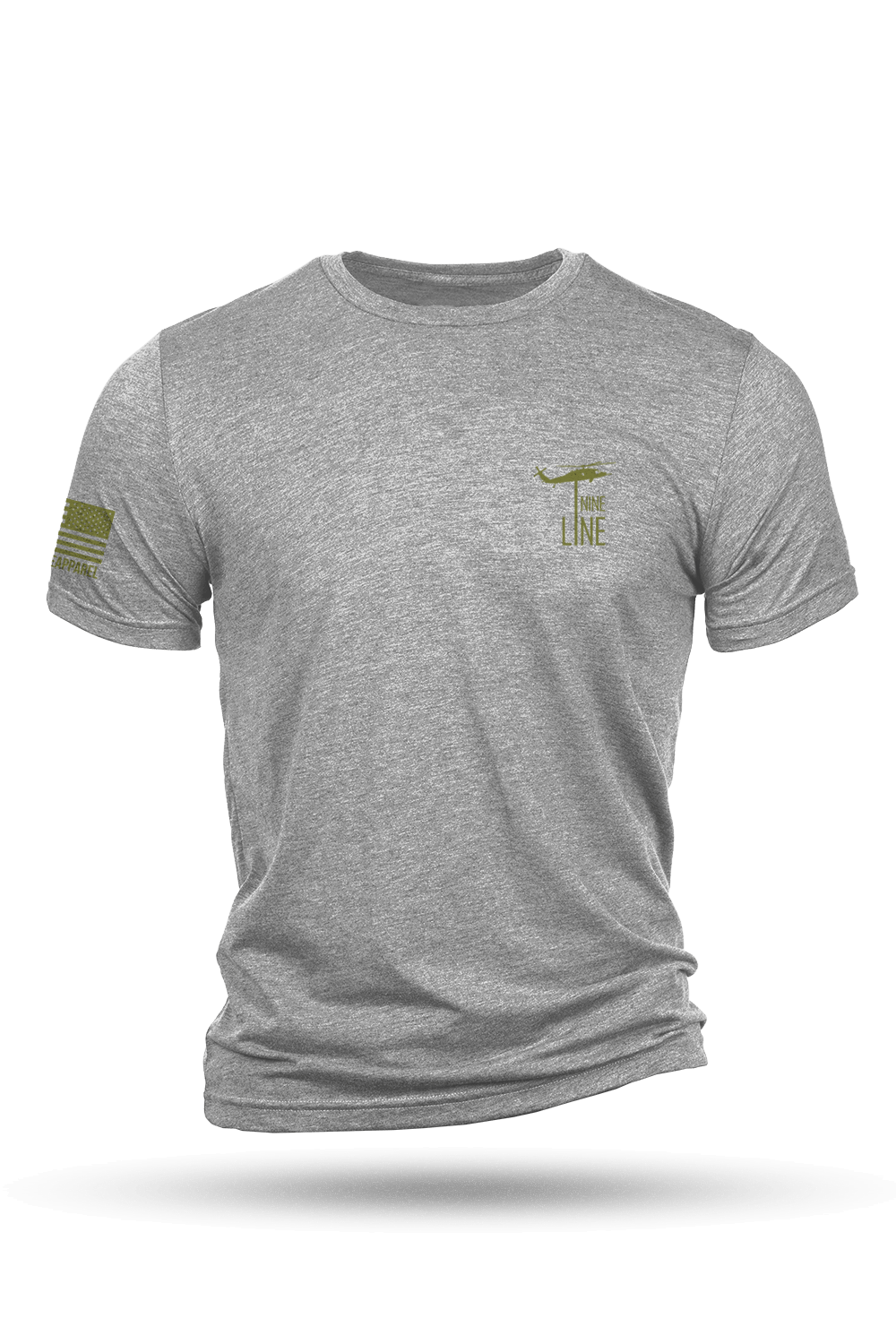 T-Shirt - Green Drop Line Logo
