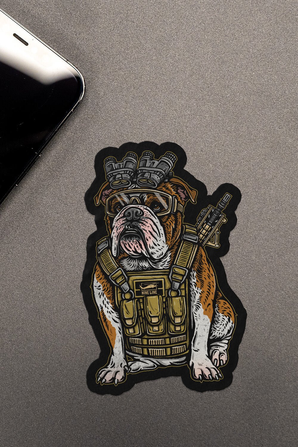 Tactical Bull Dog - Sticker