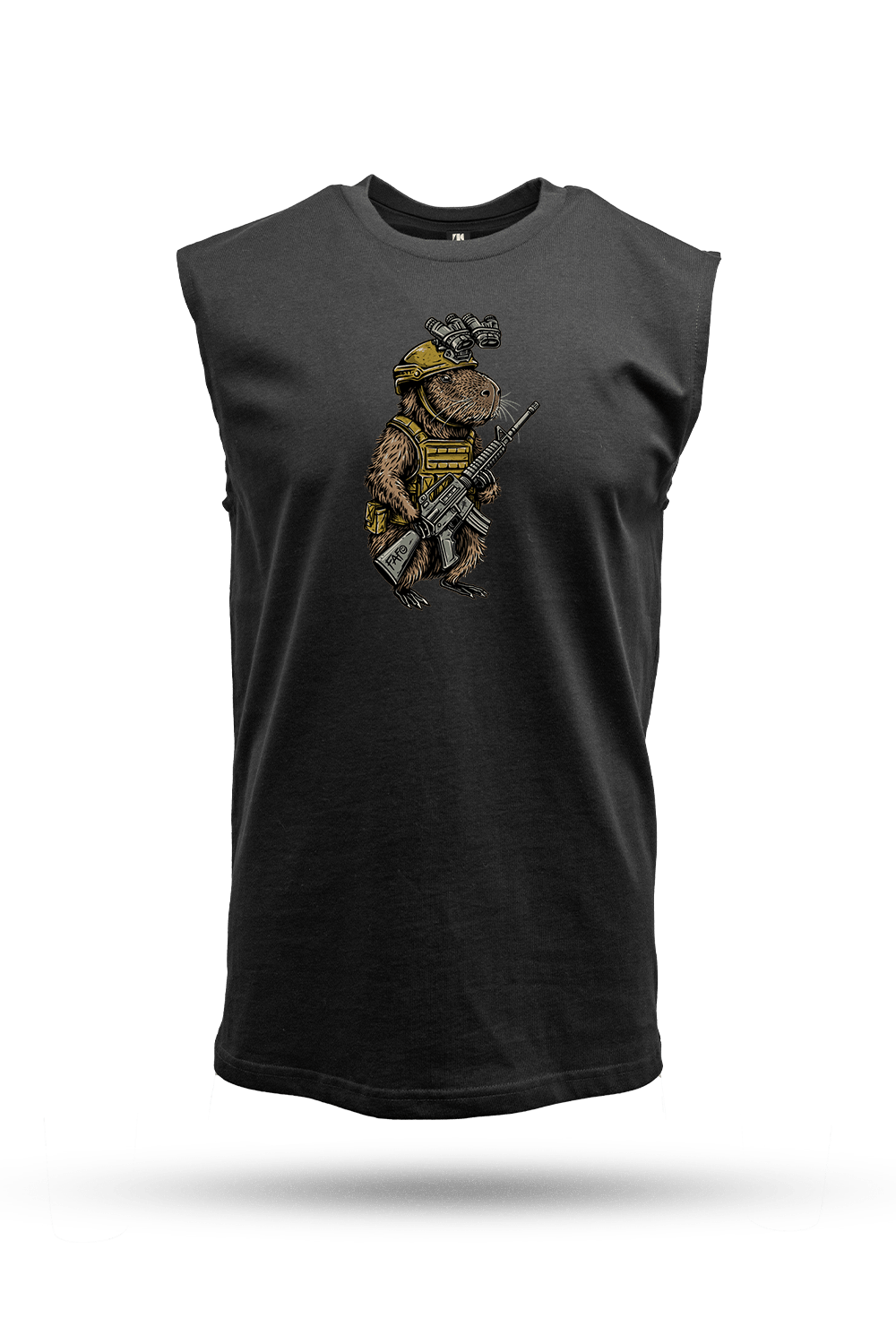 Tactical Capybara - Men's Muscle Tank Top