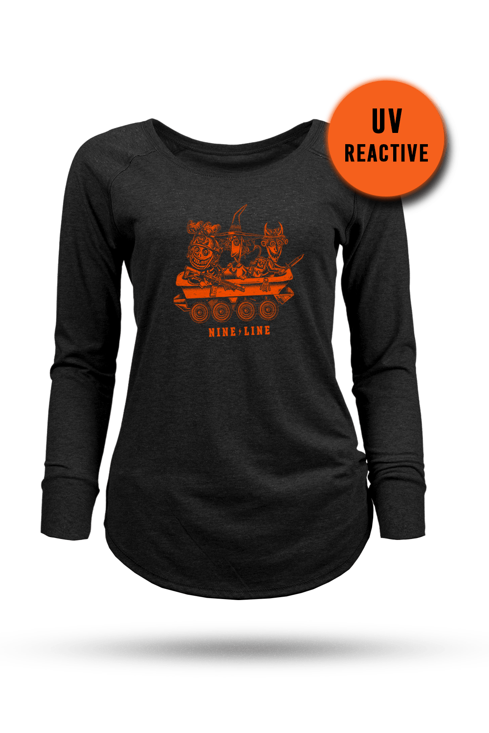 Tactical Nightmare - UV Reactive Women's Long - Sleeve Shirt