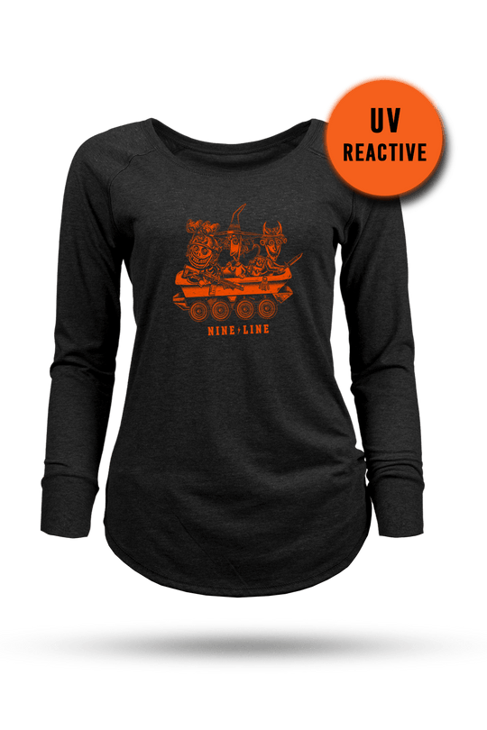 Tactical Nightmare - UV Reactive Women's Long - Sleeve Shirt