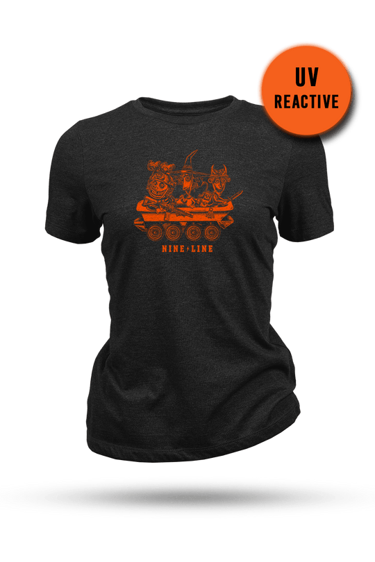 Tactical Nightmare - UV Reactive Women's T-Shirt