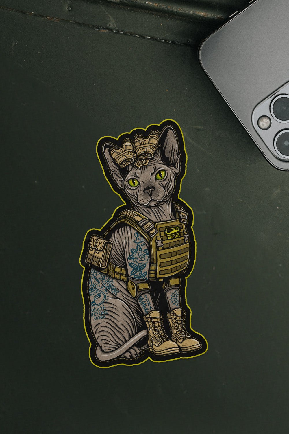 Tactical Sphynx - Sticker