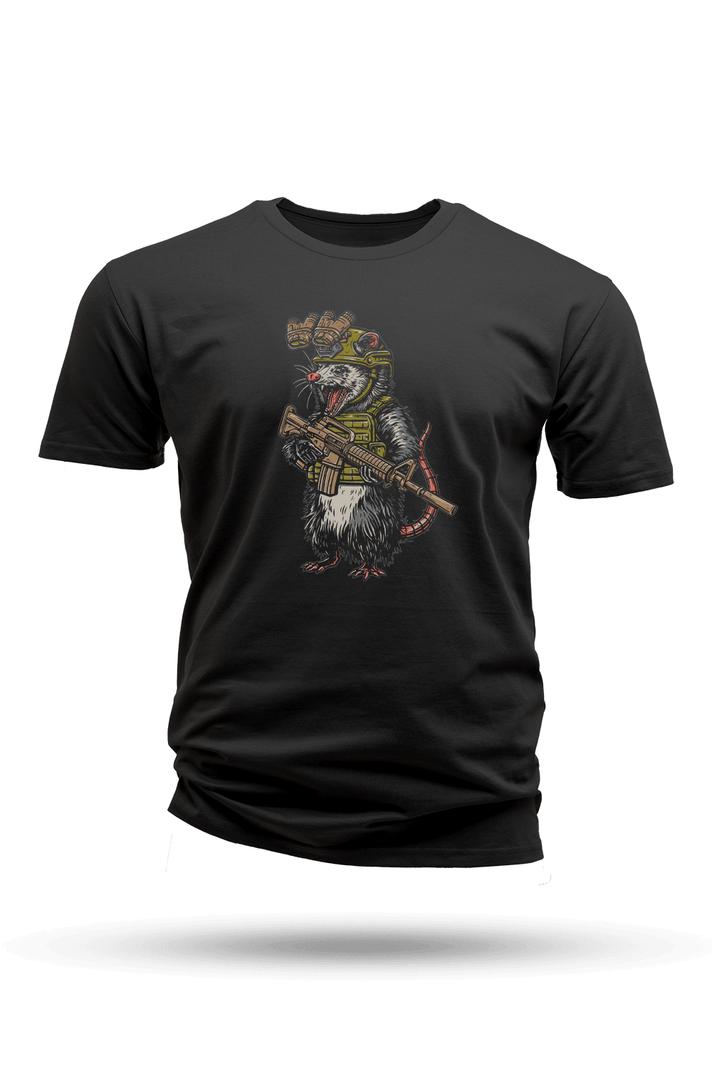 Tactical Trash Kitten - Men's Premium Cotton T-shirt