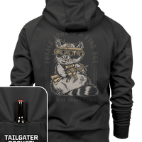Tactical Trash Panda - Raglan Tailgater Hoodie