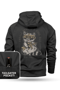 Tactical Trash Panda - Raglan Tailgater Hoodie
