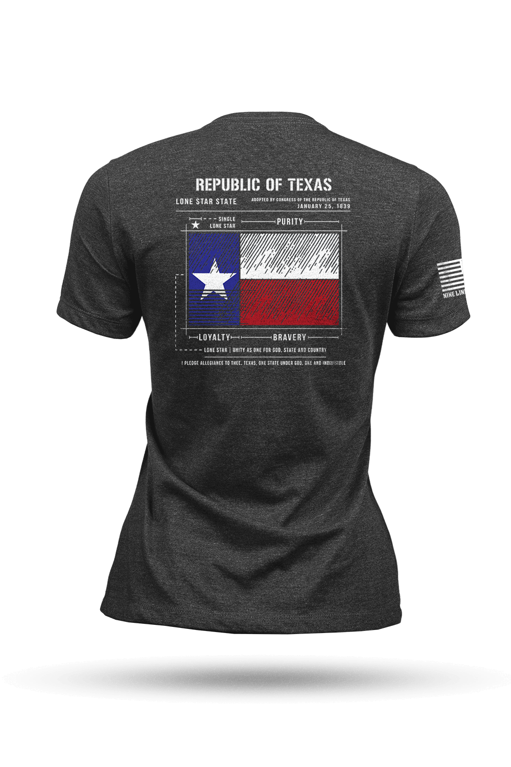 Texas Flag Schematic - Women's T-Shirt