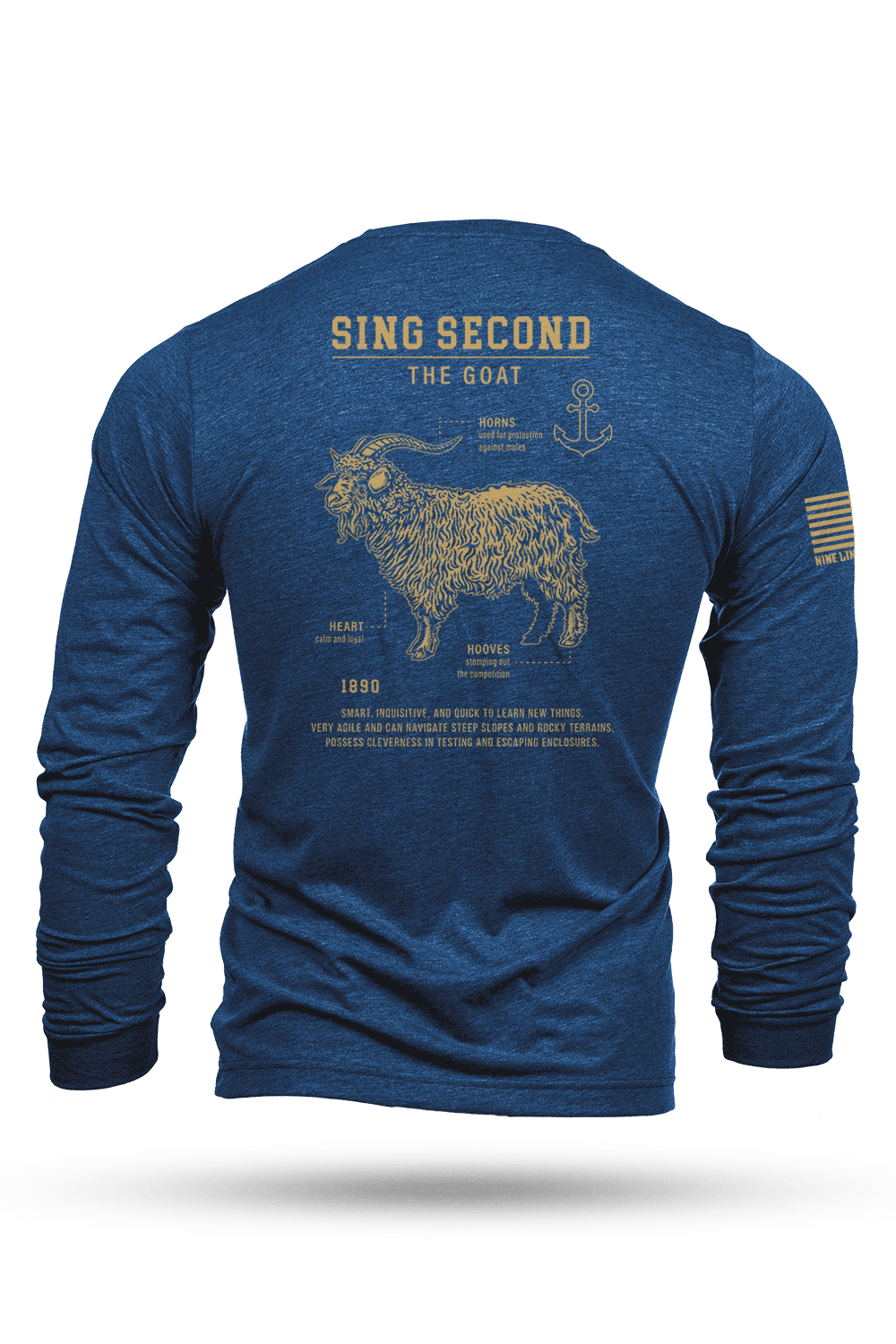 The GOAT, Sing Second - Long - Sleeve Shirt