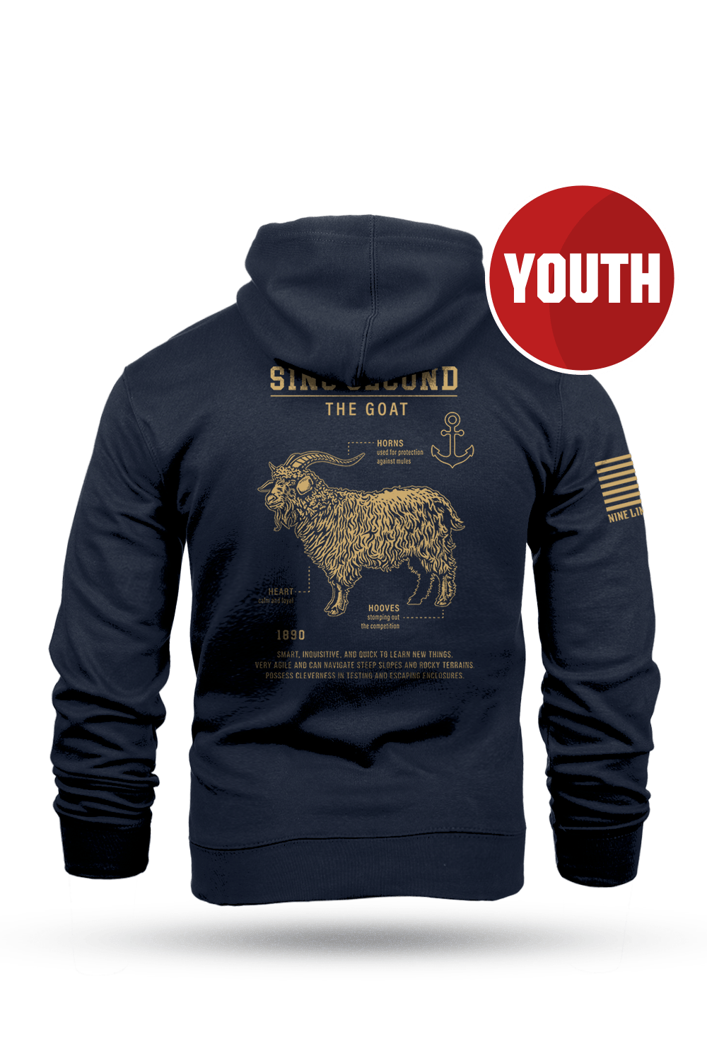 The GOAT, Sing Second - Youth Hoodie