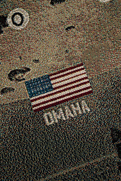 The History List Commemorative D - Day Blanket